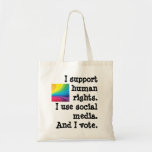 Tote the Vote - Support Human Rights Bag