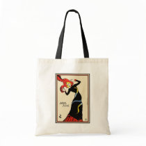 Tote: Toulouse Lautrec - Jane Avril bags by VintageCabaret Tote: Toulouse Lautrec - Jane Avril bags