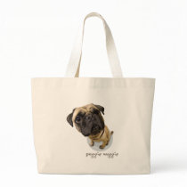 Tote Your Pug! bags by mrzackcole Tote Your Pug! bags