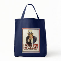 Totebag: Uncle Sam - I Want You