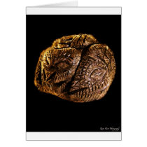 Totem Circle_David Hart Greeting Card
