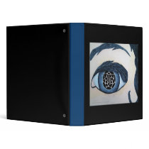 Totem Eye Avery Binder by theHOELstudio Totem Eye Avery Binder