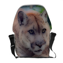 'Totem Panther' Courier Bag