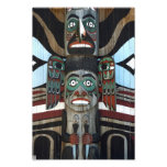 Totem Pole Art Photo