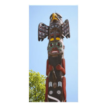 Totem Pole Card Personalized Photo Card