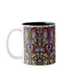 Totem Pole Flame coffee cup Mug