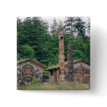 Totem Poles- Alaska buttons