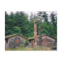Totem Poles postcards