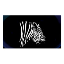 totem zebra business cards