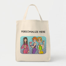 Totes, Grocery - Three Martini Divas Bags