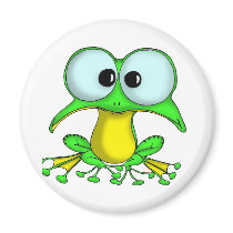 Totty the Froglet magnets