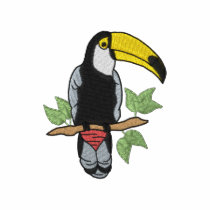 Toucan embroidered shirts