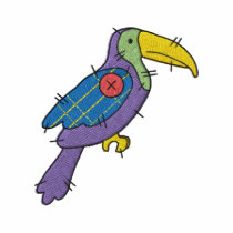 Toucan embroidered shirts