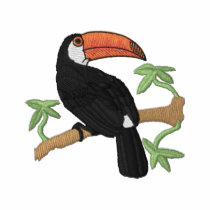 Toucan embroidered shirts