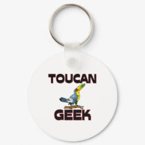 Toucan Geek keychains