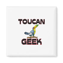 Toucan Geek magnets