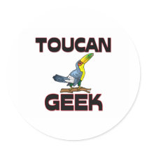 Toucan Geek stickers