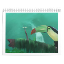 Toucan in the Rainforest Wall Calendars