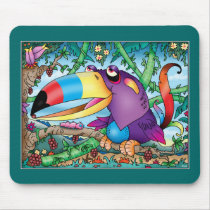 Toucan Paradise Mousepad