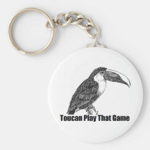 Toucan Play That Game Keychains