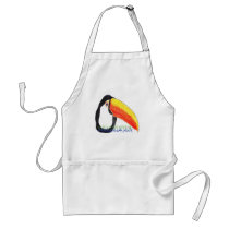 Toucan South American Exotic Jungle Bird Apron