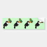 Toucan Tower Bumper Sticker