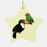 Toucan Tower Star Ornament
