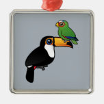 Toucan Tower Premium Square Ornament