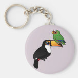 Toucan Tower Basic Keychain