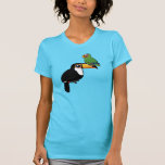 Toucan Tower Women\'s American Apparel Fine Jersey Short Sleeve T-Shirt