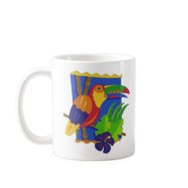Toucan Window Perch Coffee Mug