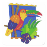 Toucan Window Perch stickers