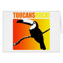 Toucans Rock! Card