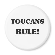 Toucans Rule magnets