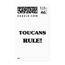 Toucans Rule postage