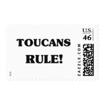 Toucans Rule postage