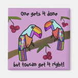 Toucans Teamwork Fridge Magnets