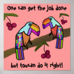 Toucans Teamwork posters