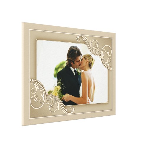 Touch of Elegance Wedding Photo Template Picture