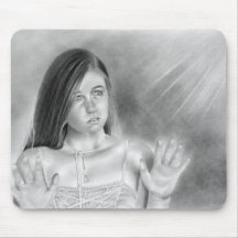 Touch of faith Mousepad