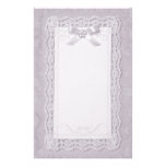 Touch of Lace - Lavender Stationery Design