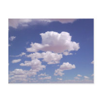 Touch Of Pink Clouds Postcard