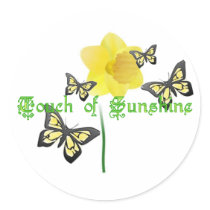 Touch of Sunshine Sticker