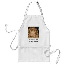 Touch the Toes & Die Apron