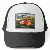 Touchdown Brand Vintage Crate Label hats by vintagegiftmall Touchdown Brand Vintage Crate Label hats