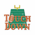 Touchdown embroidered shirts