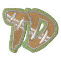 Touchdown embroidered shirts