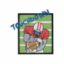 Touchdown embroidered shirts
