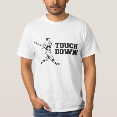 Touchdown Homerun Baseball Football Sports T Shirt