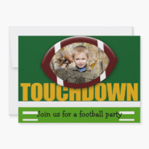 Touchdown Invitation invitations
